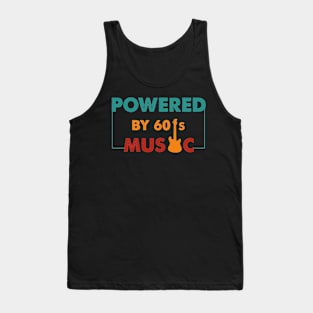 Powered by 60's Music vintage Tank Top